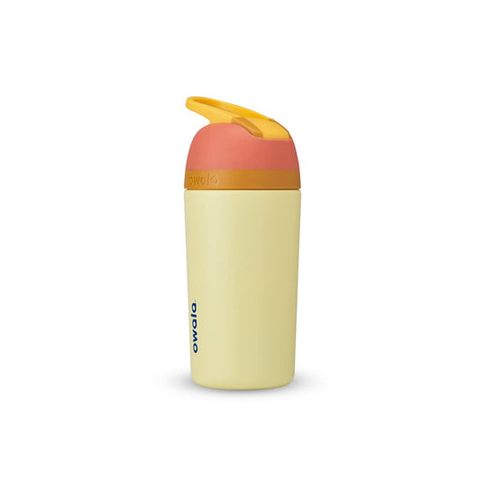 Owala Kids Flip Insulated Stainless-Steel Water Bottle with Straw and Locking Lid, 14-Ounce