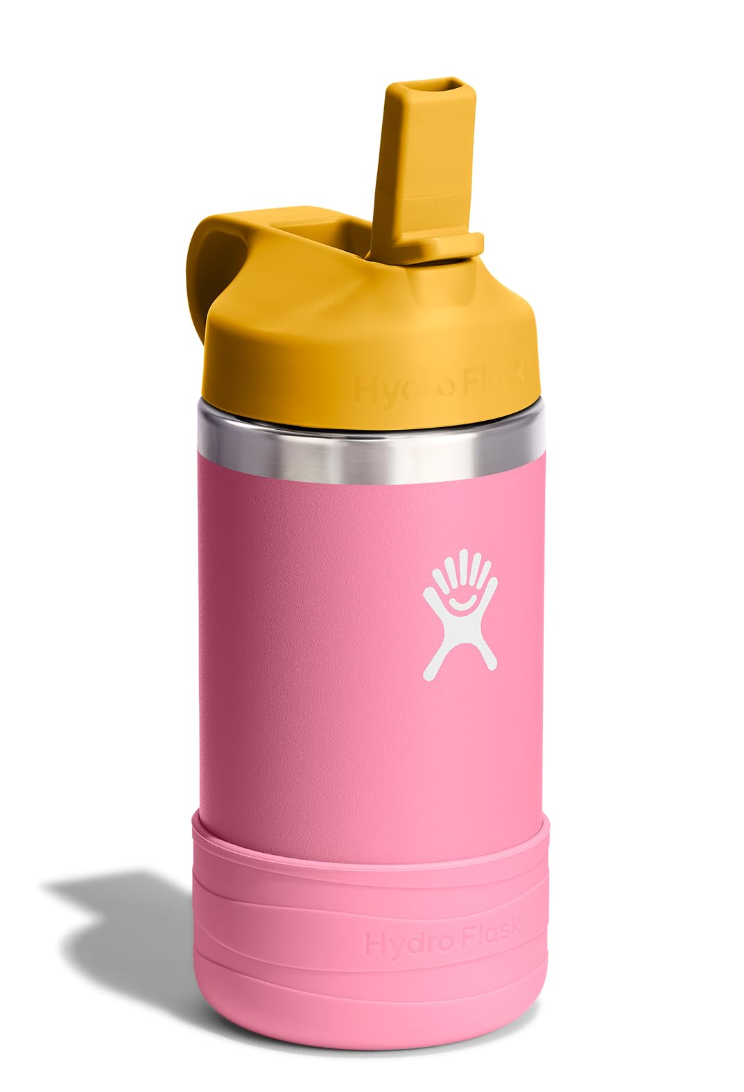 Hydro Flask Kids Water Bottle for School - Stainless Steel and Insulated with Straw Cap - 12 oz