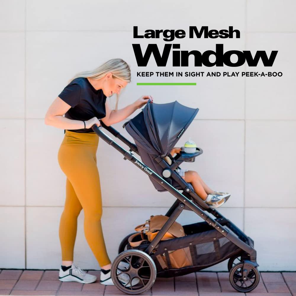 New Joovy Qool Customizable Modular Stroller - Single Double Triple Configurations, Jet