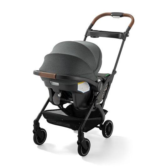 Graco Gomax Next Gen Travel System, Car Seat Stroller Combo, Rear Facing Infant Car Seat, Compact Stroller for Travel