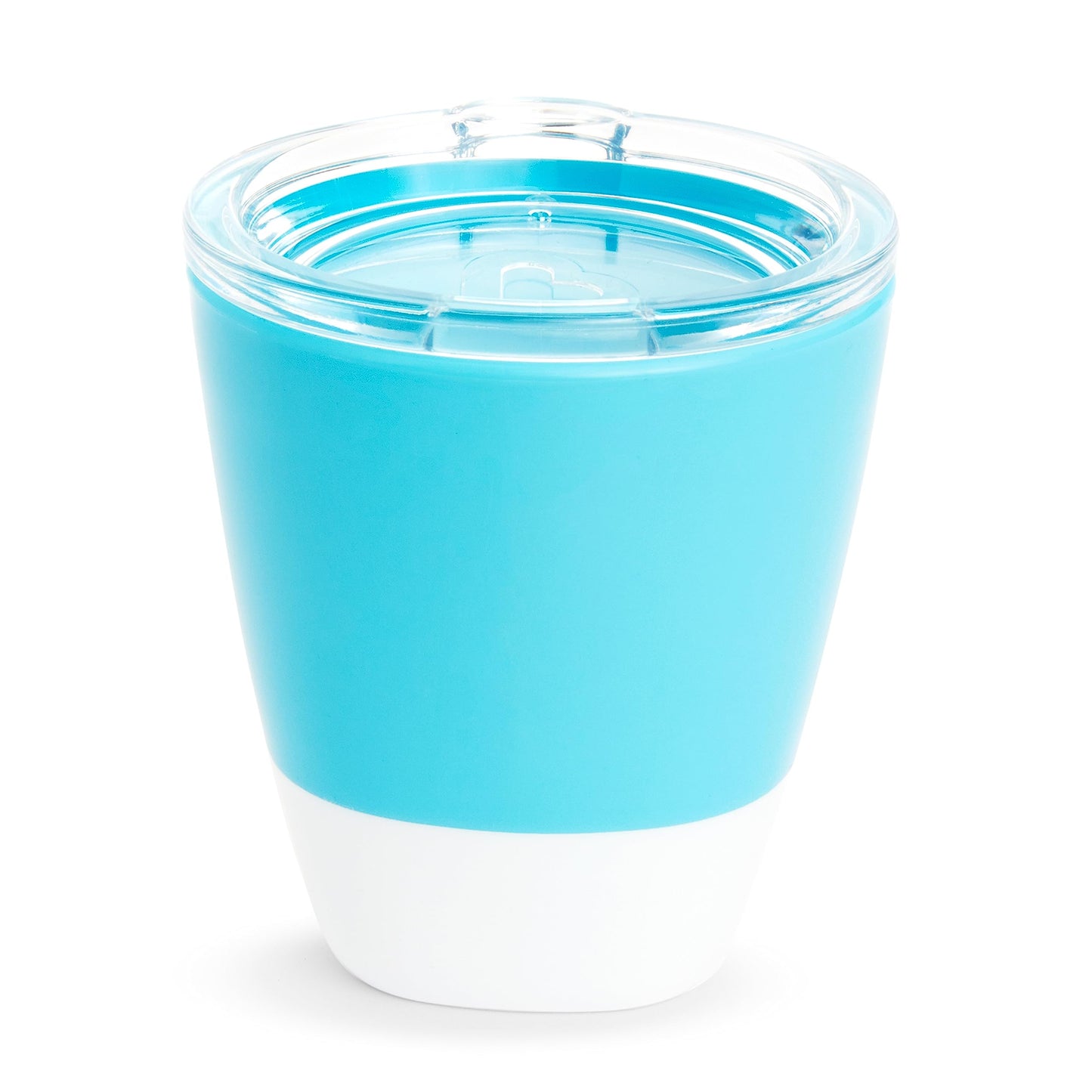 Munchkin Splash Toddler Cups with Training Lids, Open Cup Drinking for Kids 18 Months and Up, 7 Ounce, 4 Pack, Blue/Green/Pink Purple