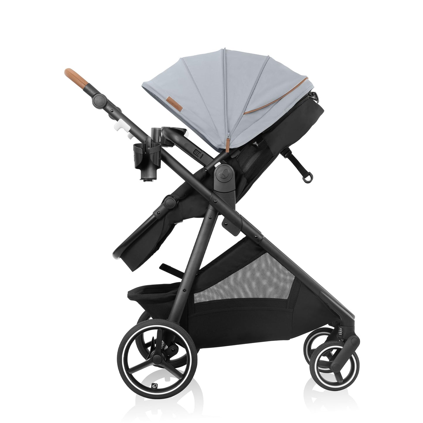 Evenflo Shyft Intuiti+ Stroller with Green & Gentle Fabric (Quartz)