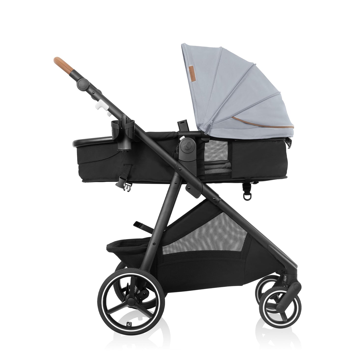 Evenflo Shyft Intuiti+ Stroller with Green & Gentle Fabric (Quartz)