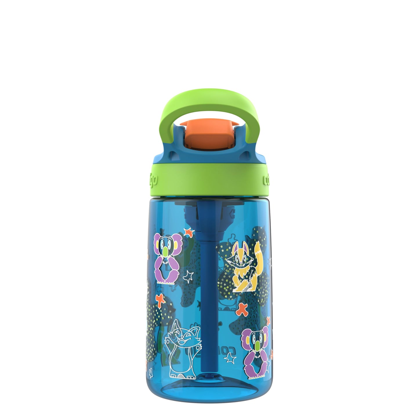 Contigo Autospout Kids Water Bottle, 14oz, Pack of 1