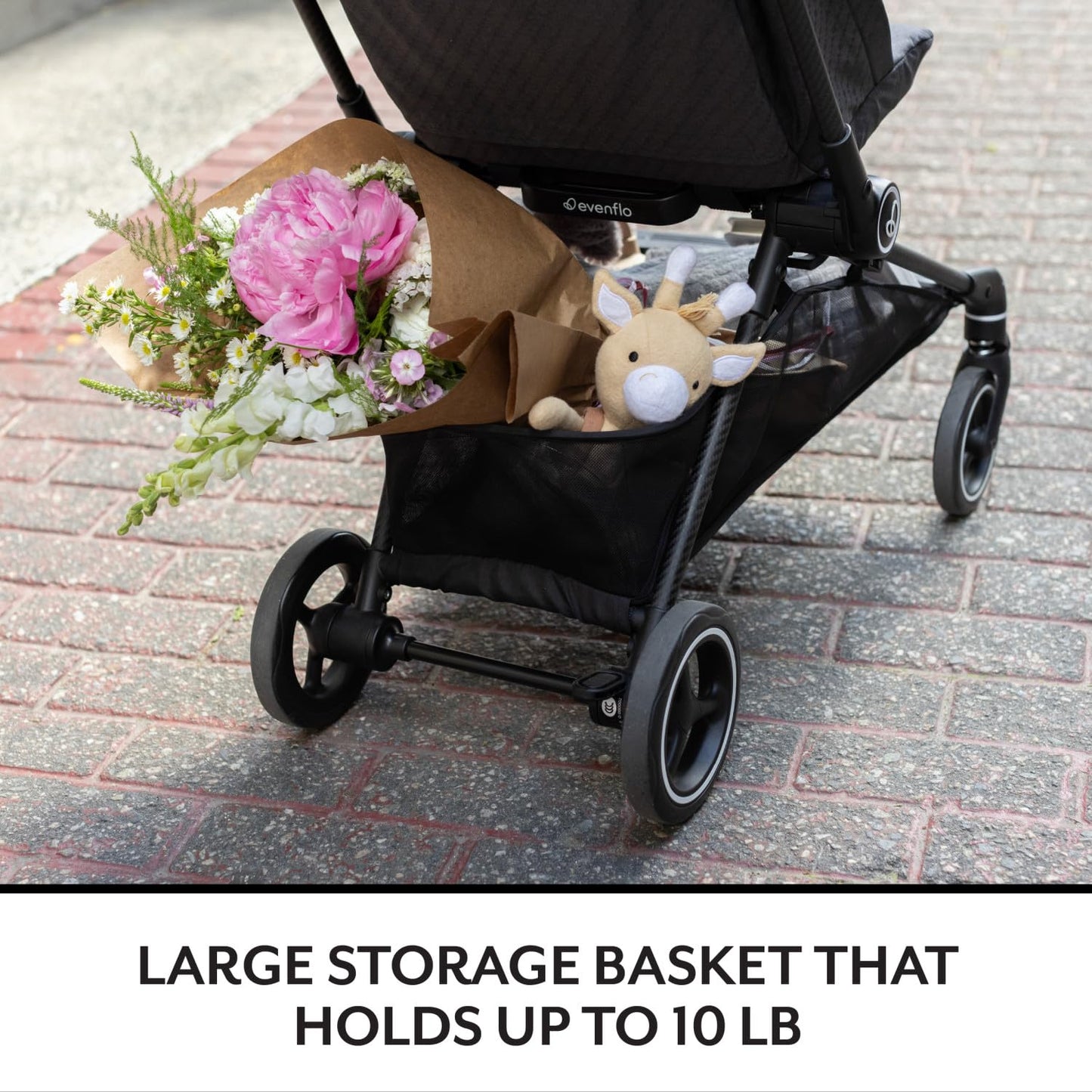 Evenflo Hummingbird Ultra-Lightweight Carbon Fiber Stroller (Crest Gray)