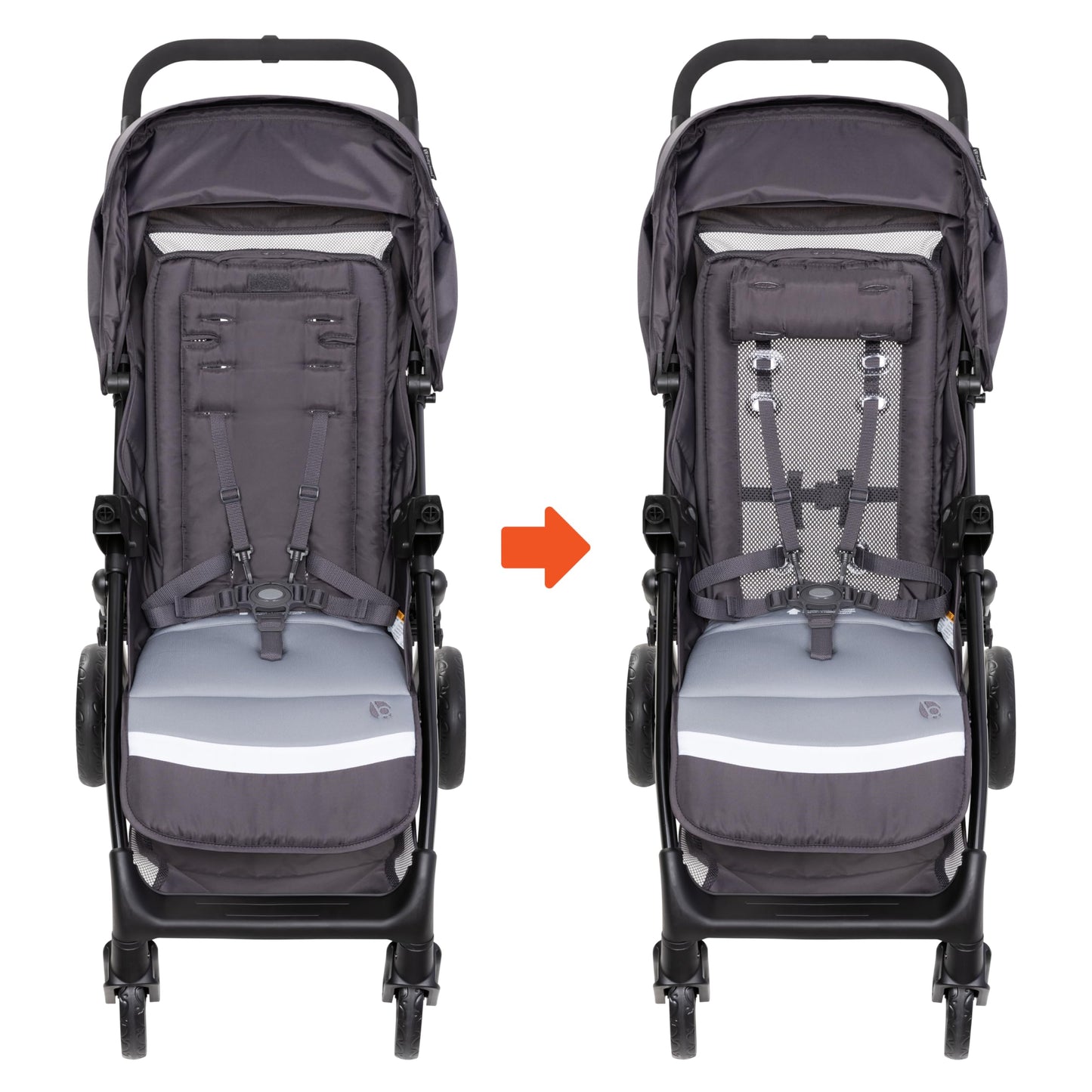 Baby Trend Sonar Seasons Stroller, Liberty Grey