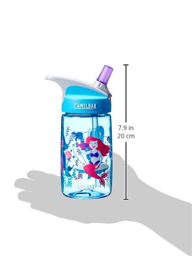CamelBak Eddy Kids Big Bite Valve Straw Water Bottle, 12oz