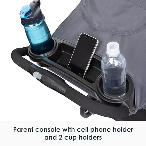 Baby Trend Sit N' Stand® Double 2.0 Stroller, Dash Grey