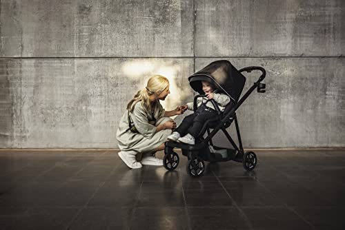 Thule Shine Baby Stroller, Full-Size Stroller Features, Compact and Lightweight Design, Reversible seat, Spacious Storage Basket, Adjustable Leg Rest, Easy one-Hand fold