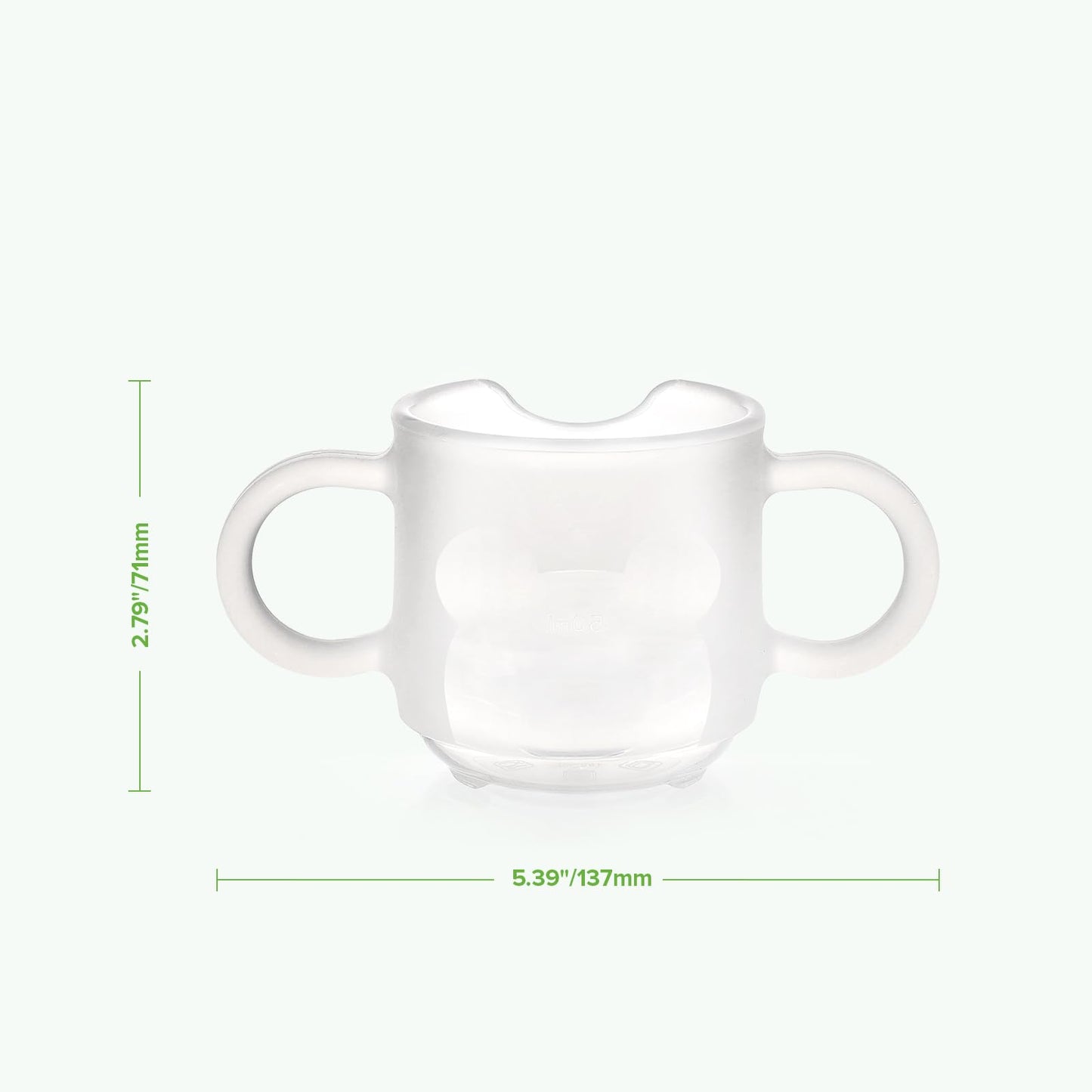 haakaa Silicone Toddler Cups, BPA Free Drop-proof Training Cups for Baby 6 Months+, 5 Ounce