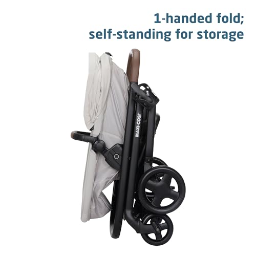 Maxi-Cosi Tayla Max Baby Strollers, Modular with Adjustable Seat, Converts to Lie-Flat Carriage, Parent and World Facing View, Lightweight, Desert Wonder