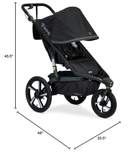 BOB Gear Alterrain Pro Jogging Stroller, Black