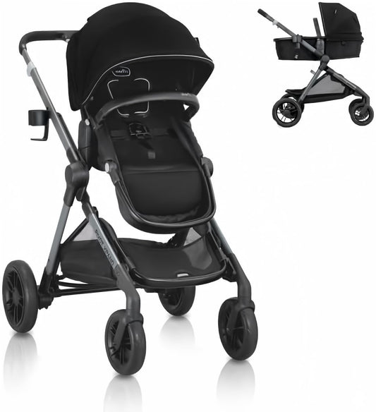 Evenflo Pivot Xpand Modular Stroller (Ayrshire Black)