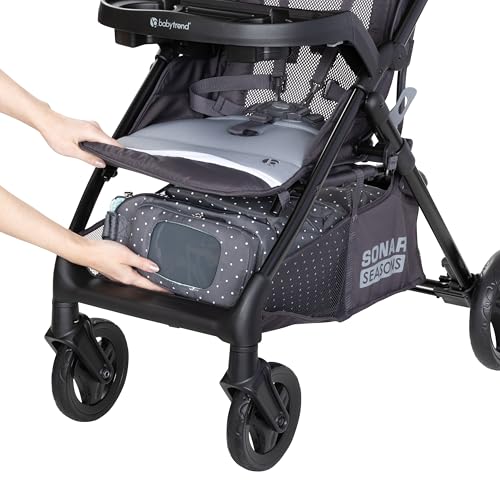 Baby Trend Sonar Seasons Stroller, Liberty Grey