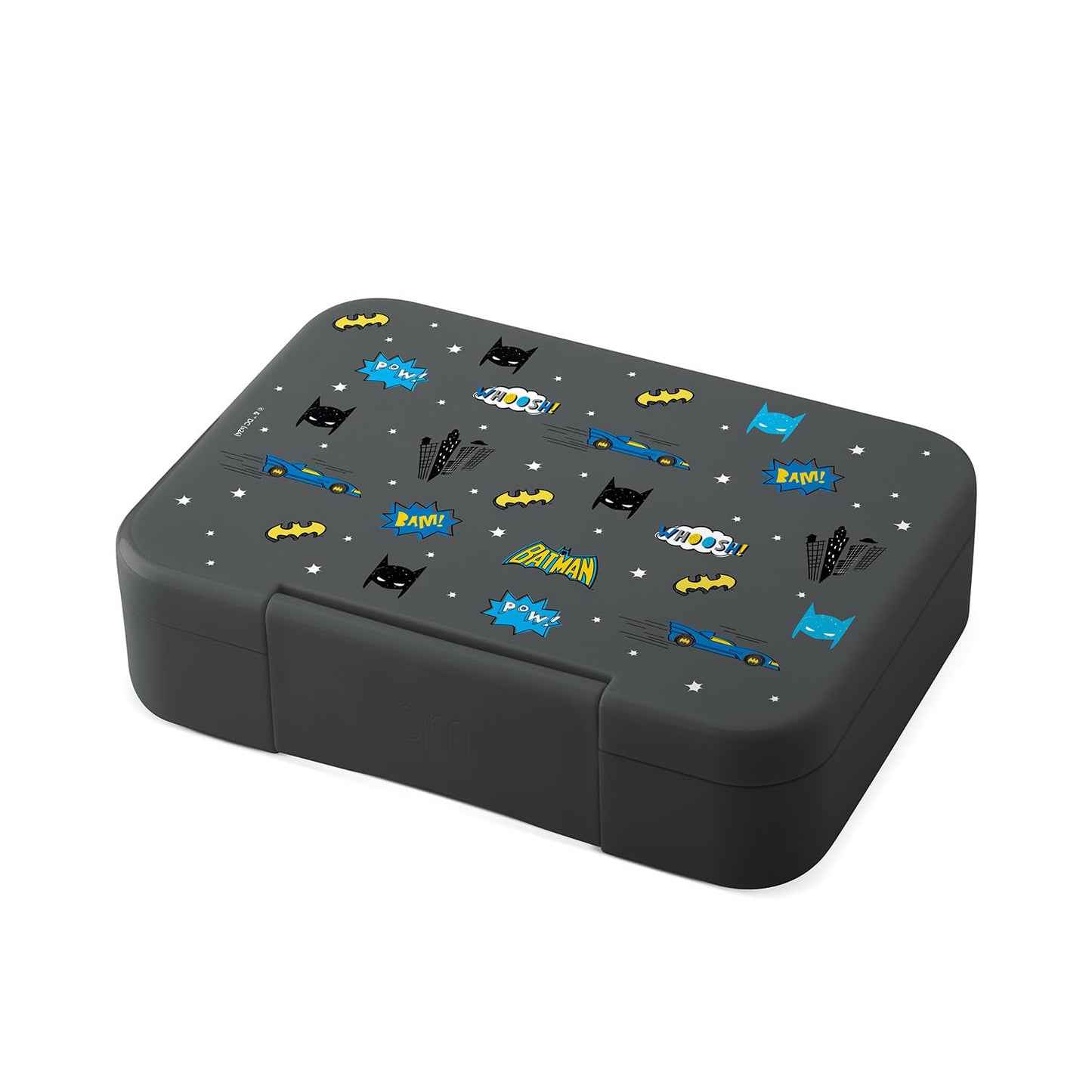 Simple Modern DC Comics Batman Bento Lunch Box for Kids | BPA Free, Leakproof, Dishwasher Safe | Lunch Container for Girls and Boys, Toddlers | Porter Collection | 5 Compartments | Batman POW!