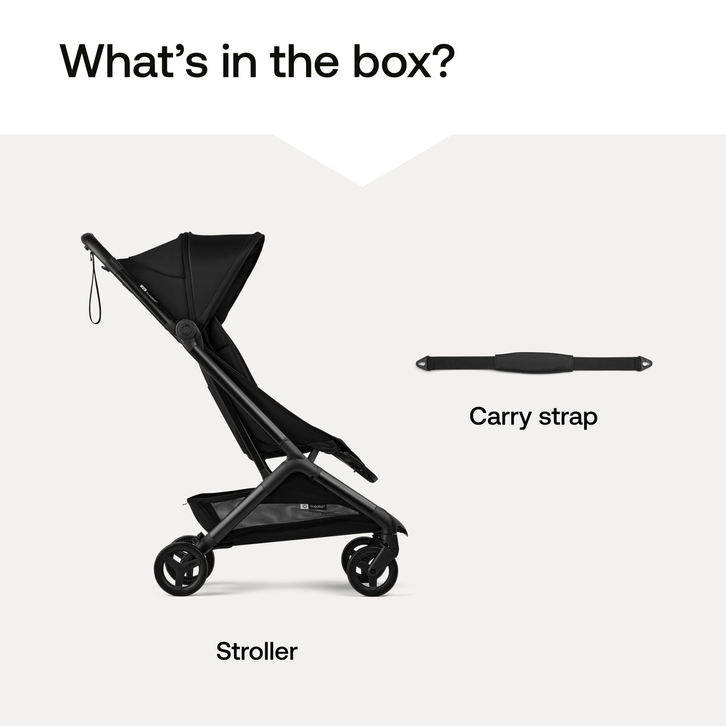 Bugaboo Butterfly 2 Travel Stroller, Ultra-Compact One-Second Fold, Lightweight and Airplane-Friendly (Dusty Pink)