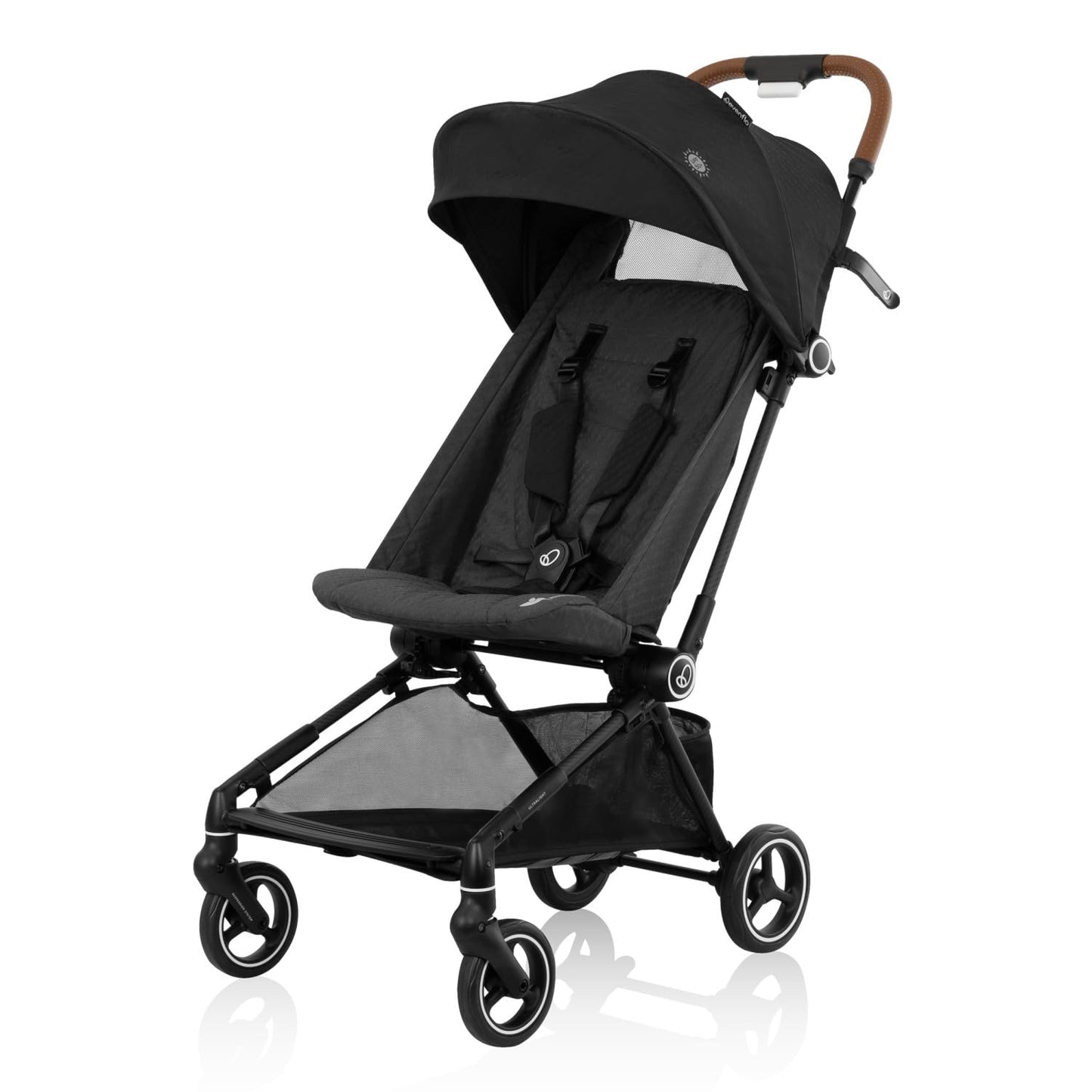 Evenflo Hummingbird Ultra-Lightweight Carbon Fiber Stroller (Crest Gray)