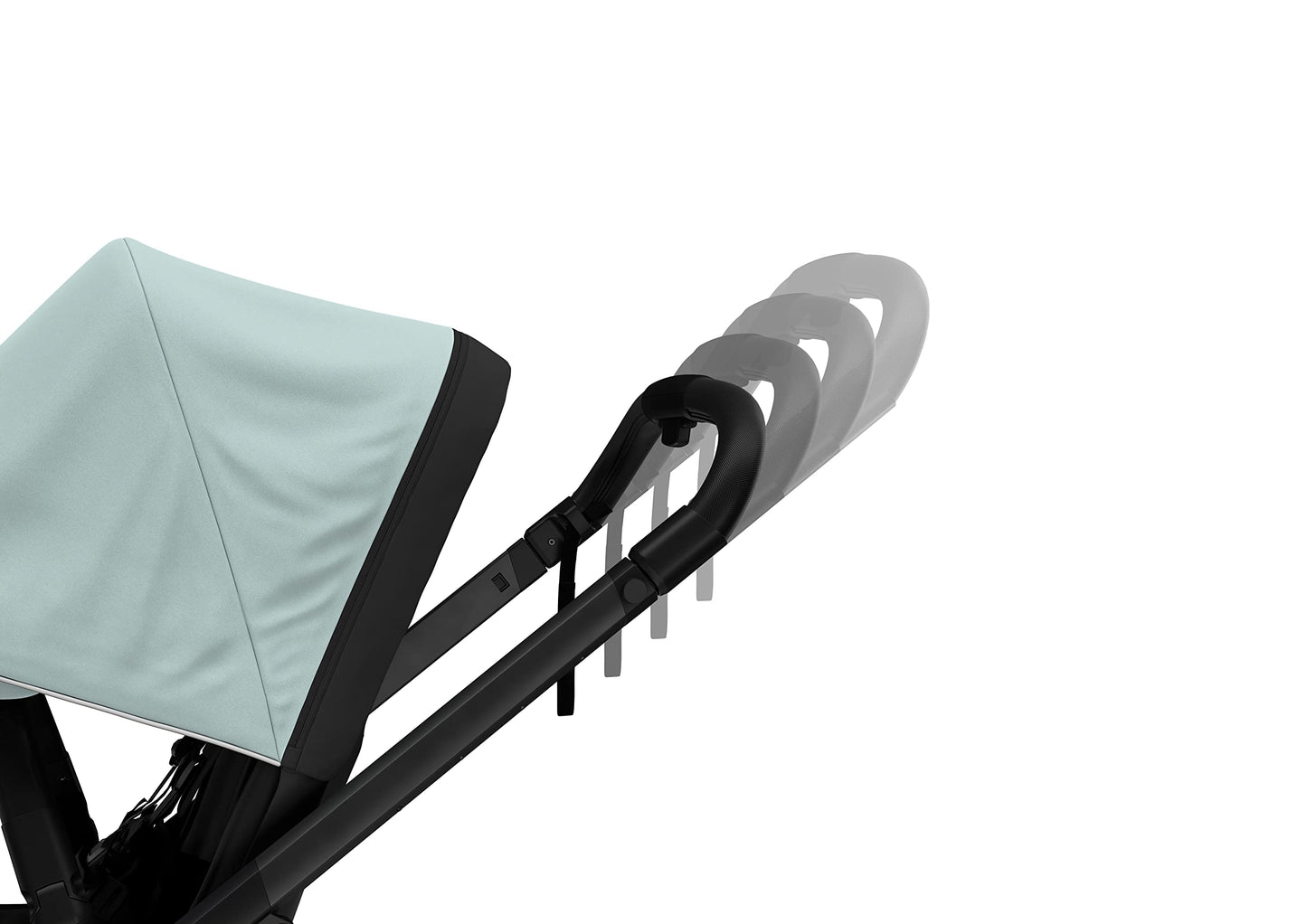 Thule Shine City Stroller - Compact 4 Wheel Stroller - One-Hand Compact fold - Lightweight and Easy to Maneuver - from Birth Accessories