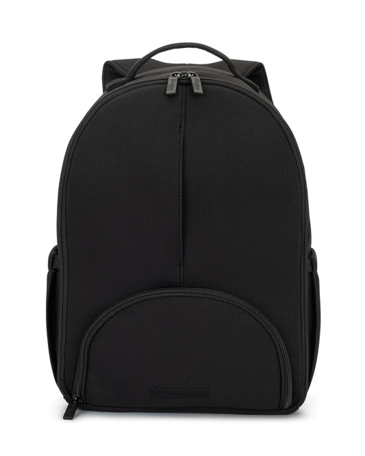 Parker Baby Drift Neoprene Backpack Lite | Small Neoprene Diaper Backpack with Insulated Pockets & Stroller Straps