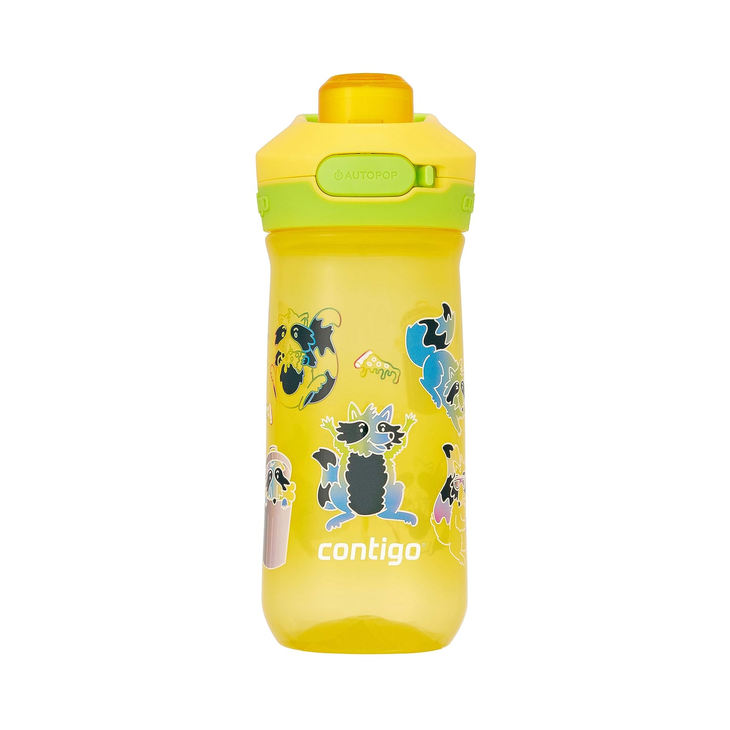 Contigo Kids’ Jessie Water Bottle with Pop-Open Leak-Proof Chug Lid, 14oz