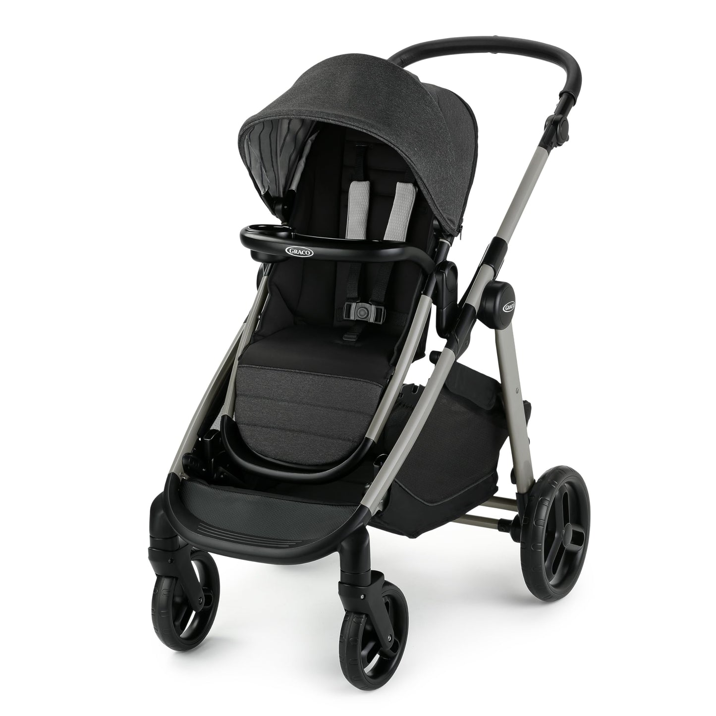 Graco Modes Nest2Grow Baby Stroller, Slide2Me Adjustable Seat, 4 Modes of Use Capability from Infant Car Seat Carrier to a Double Stroller, Maison