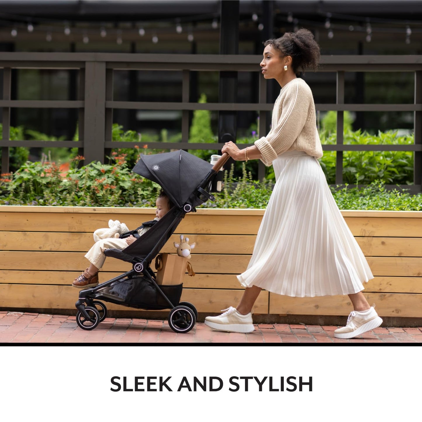 Evenflo Hummingbird Ultra-Lightweight Carbon Fiber Stroller (Crest Gray)