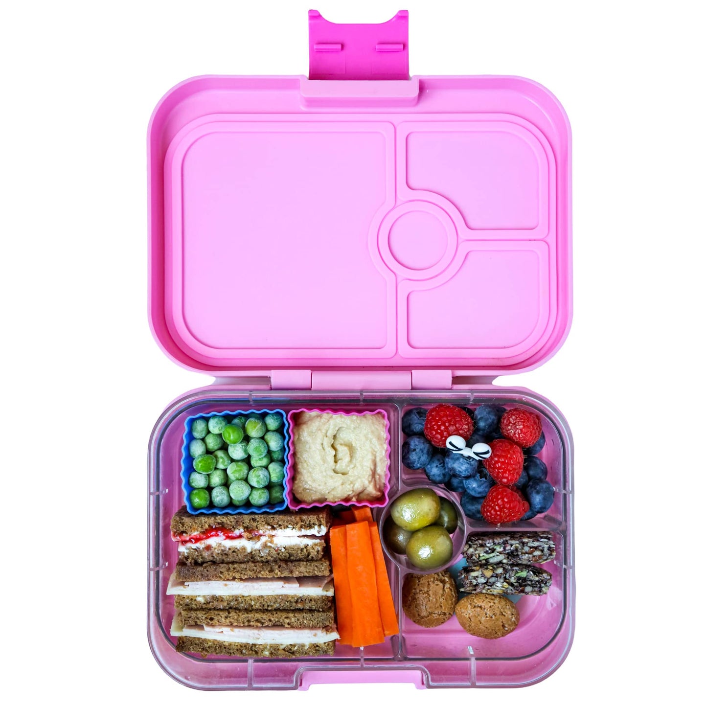 Yumbox Panino Leakproof Bento Lunch Box Container for Kids & Adults (Power Pink)