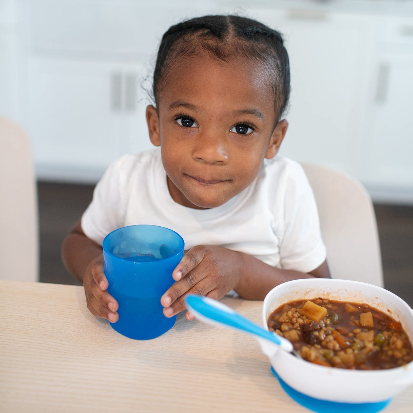 Dr. Brown's Toddler Tumblers, Stackable Open Training Cups, BPA-Free, 18m+, 4-Pack