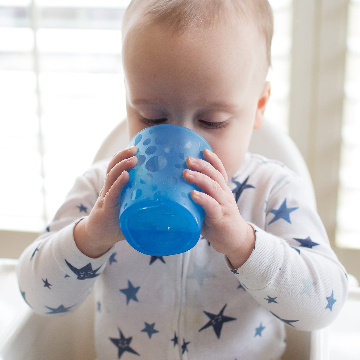 Dr. Brown's Toddler Tumblers, Stackable Open Training Cups, BPA-Free, 18m+, 4-Pack